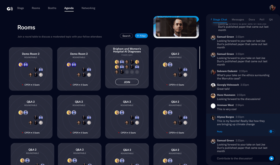 Goldcast screenshot 2
