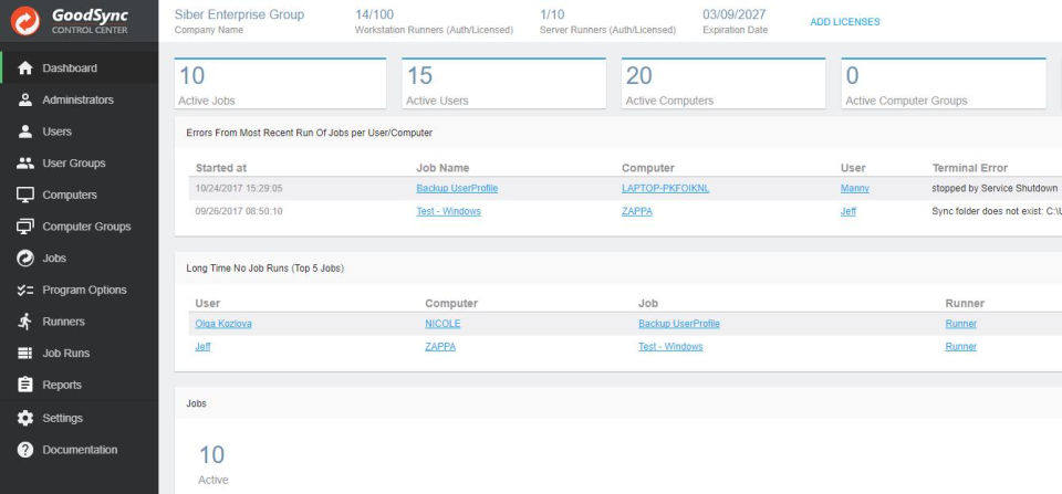 GoodSync screenshot 3
