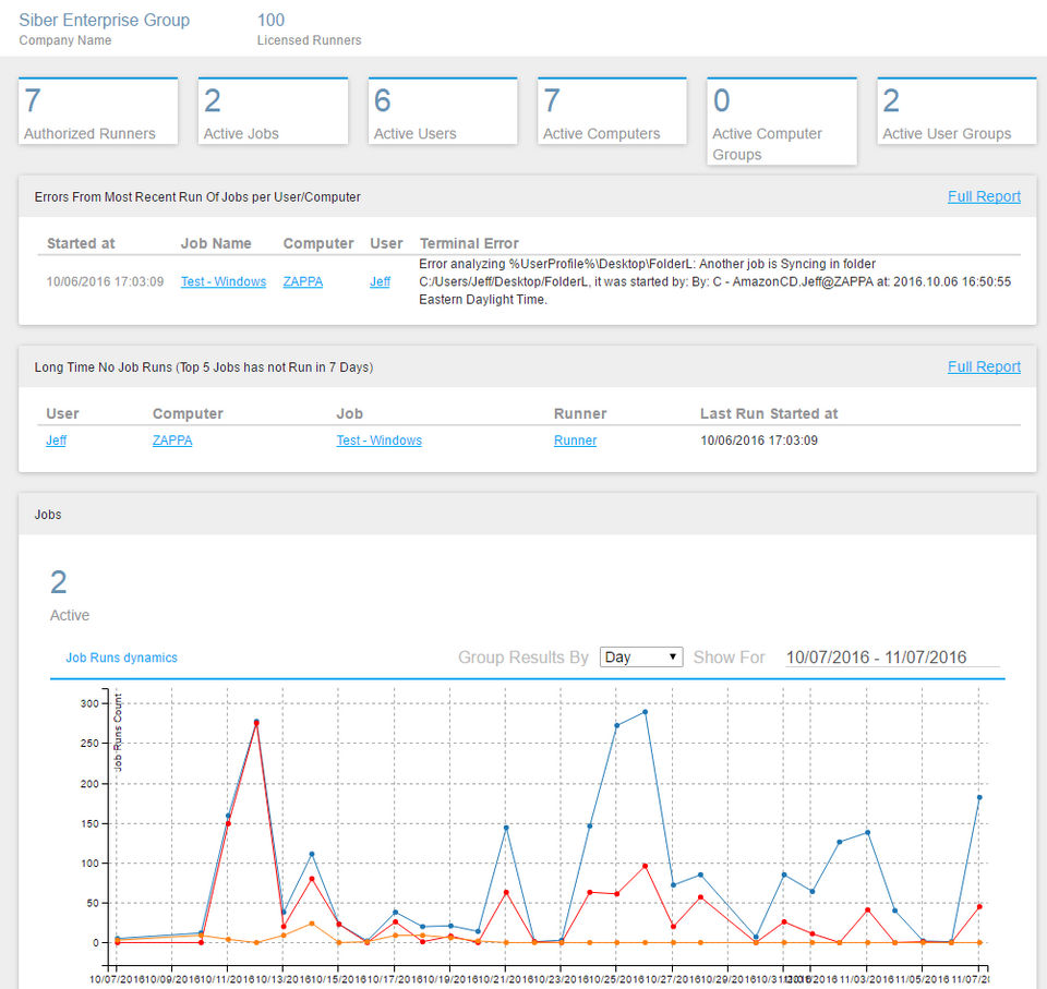 GoodSync screenshot 2