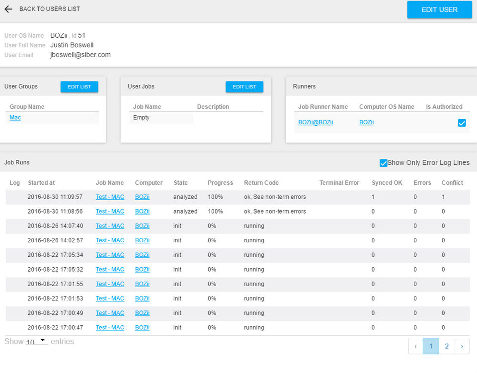 GoodSync screenshot 1