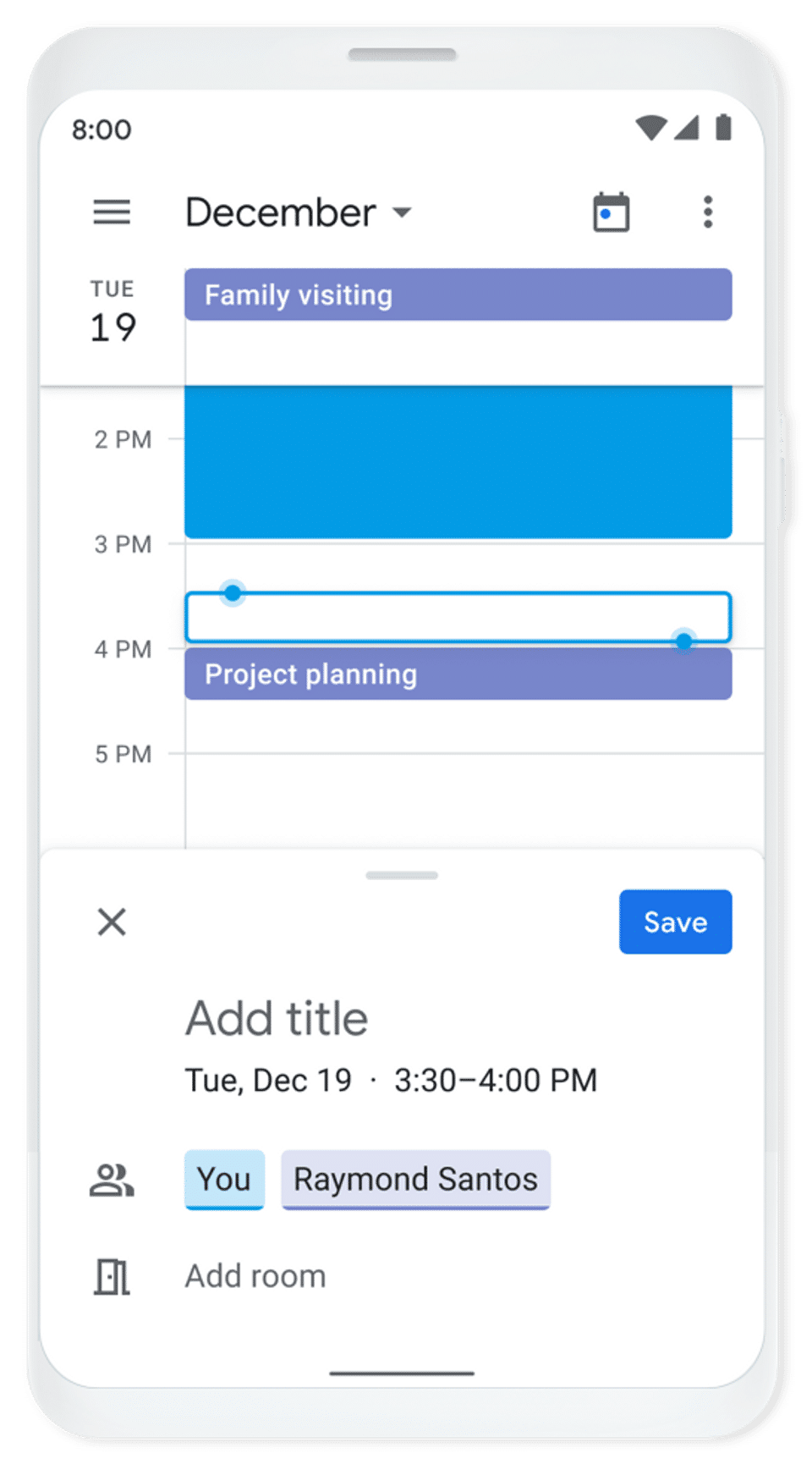 Google Calendar screenshot 2