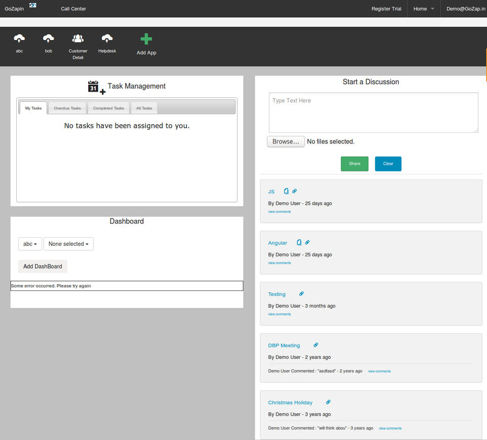 GoZapin screenshot 2