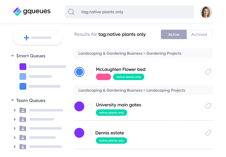 GQueues screenshot 4