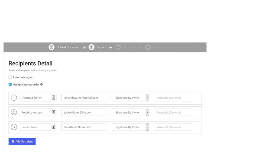Grabsign screenshot 1