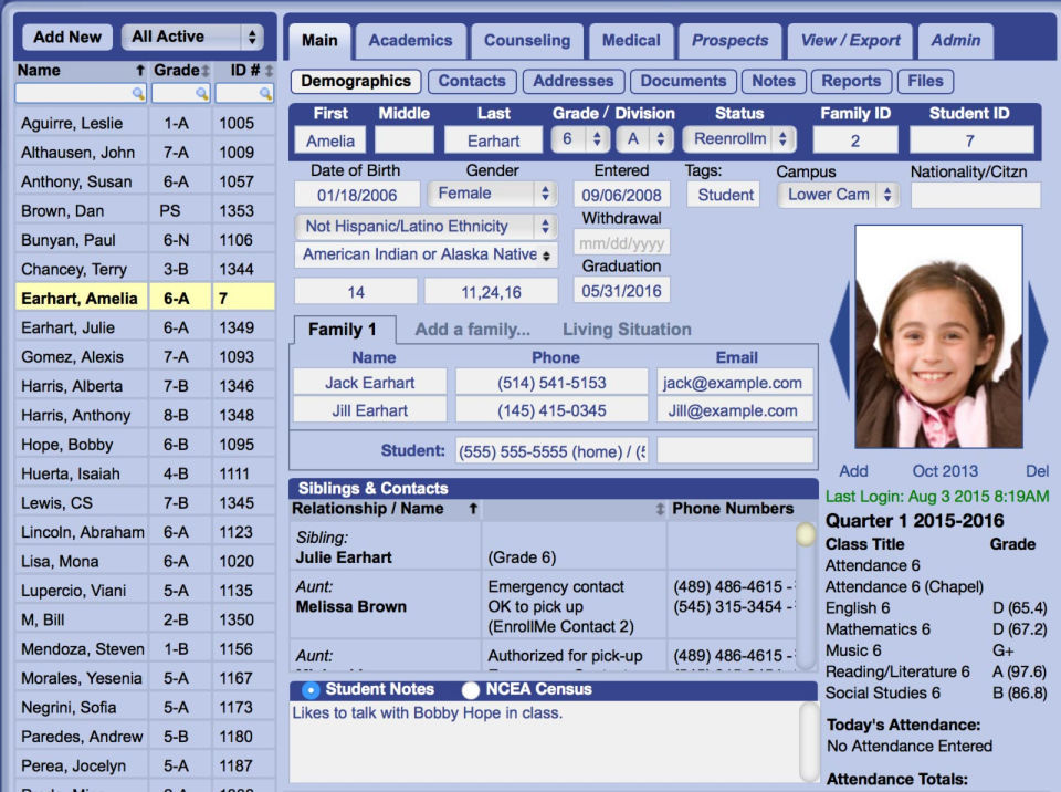 Gradelink screenshot 1