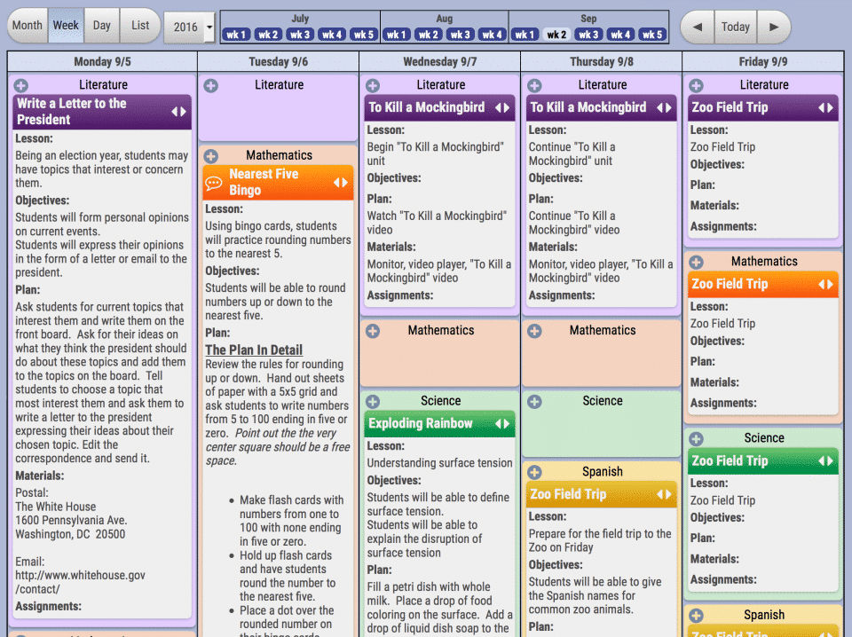 Gradelink screenshot 2