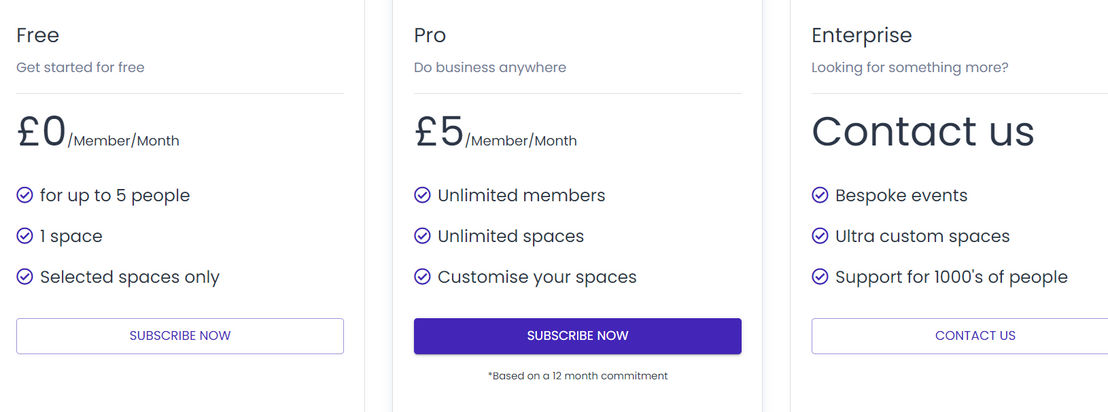 Grapevine pricing 1