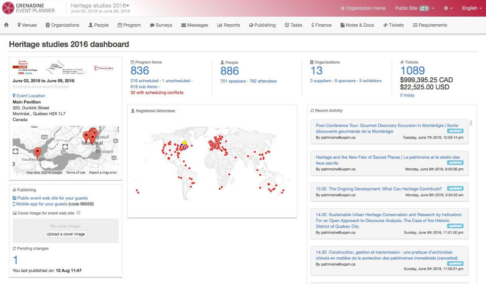Grenadine Event Planner screenshot 3