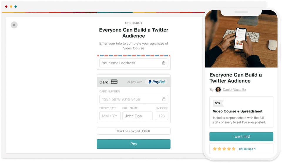 Gumroad screenshot 2