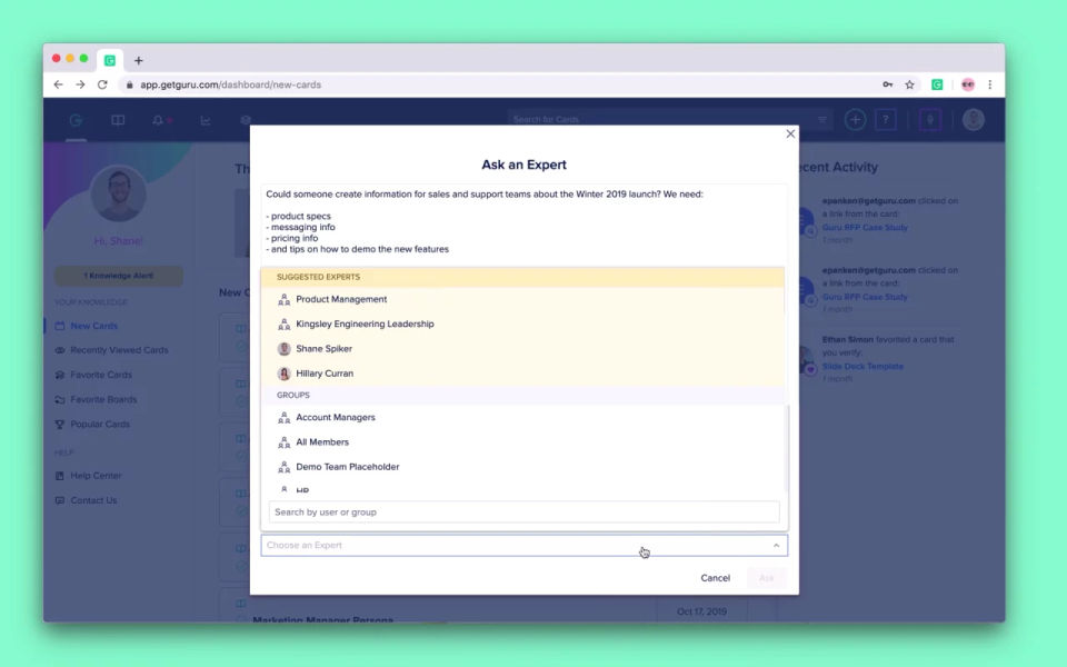 Guru screenshot