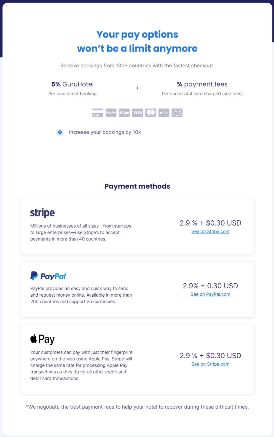 GuruHotel pricing 1