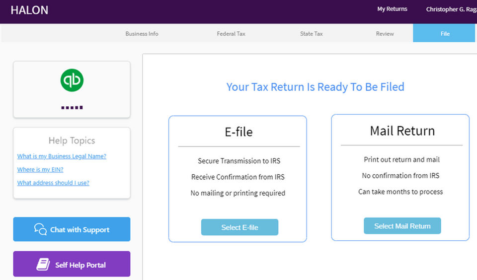 Halon Tax screenshot 2