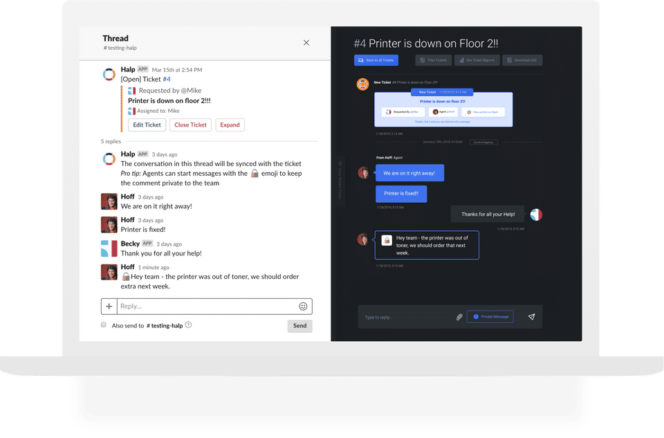 Halp screenshot 1