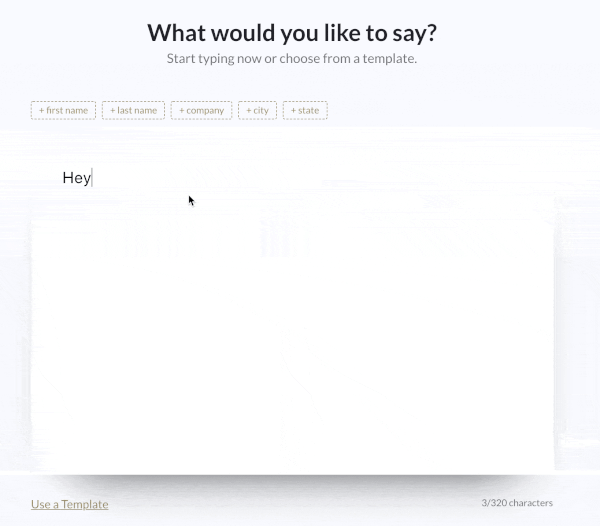 Handwrite screenshot