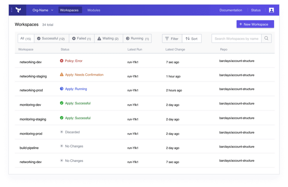 HashiCorp Terraform screenshot 1