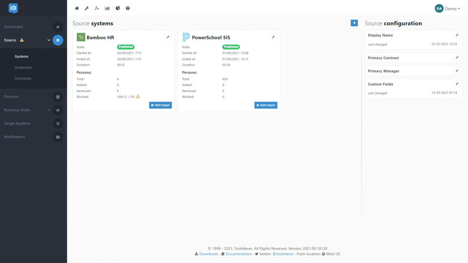 HelloID screenshot 2