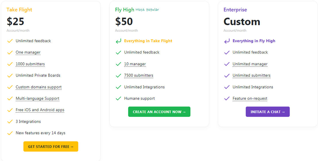 Hellonext pricing 1