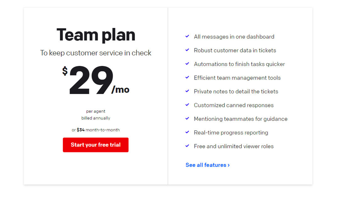 HelpDesk pricing 2