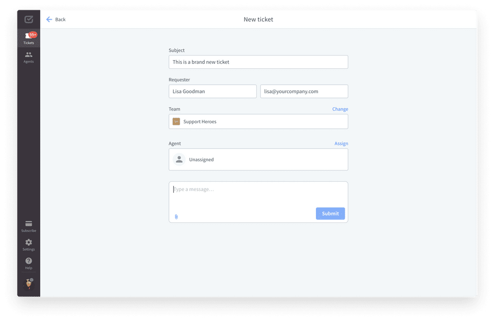 HelpDesk screenshot 1
