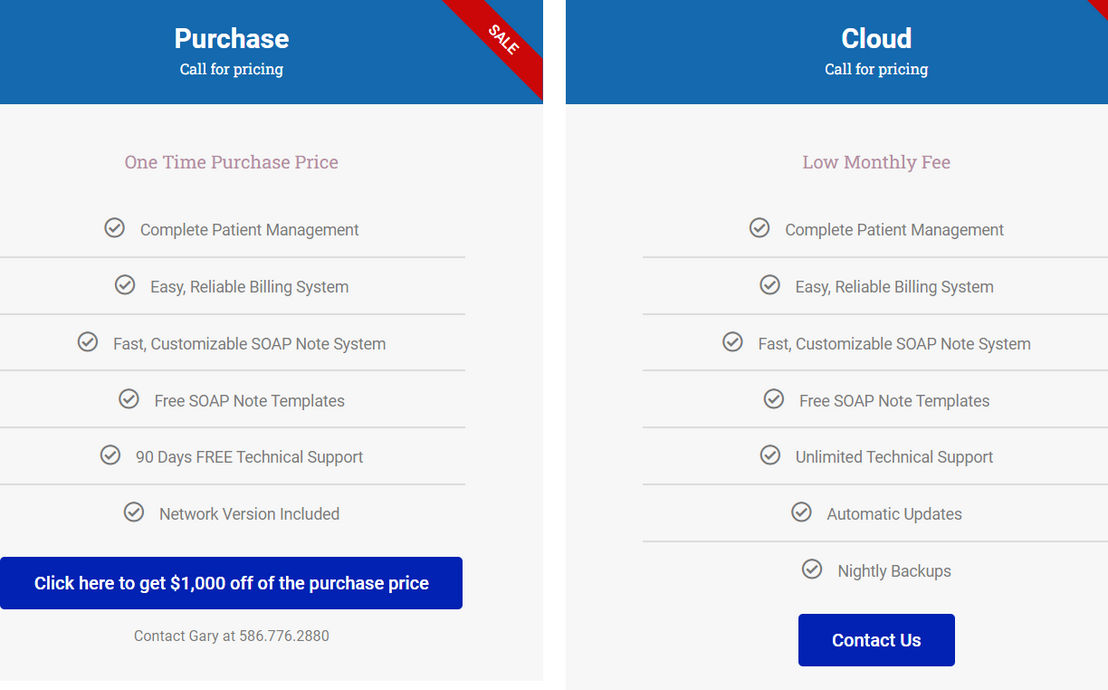 Herfert Software pricing 1