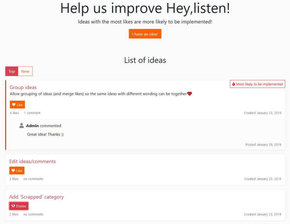 Hey,Listen! screenshot 1