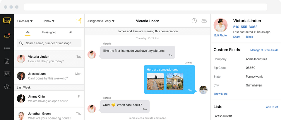 Heymarket screenshot 1