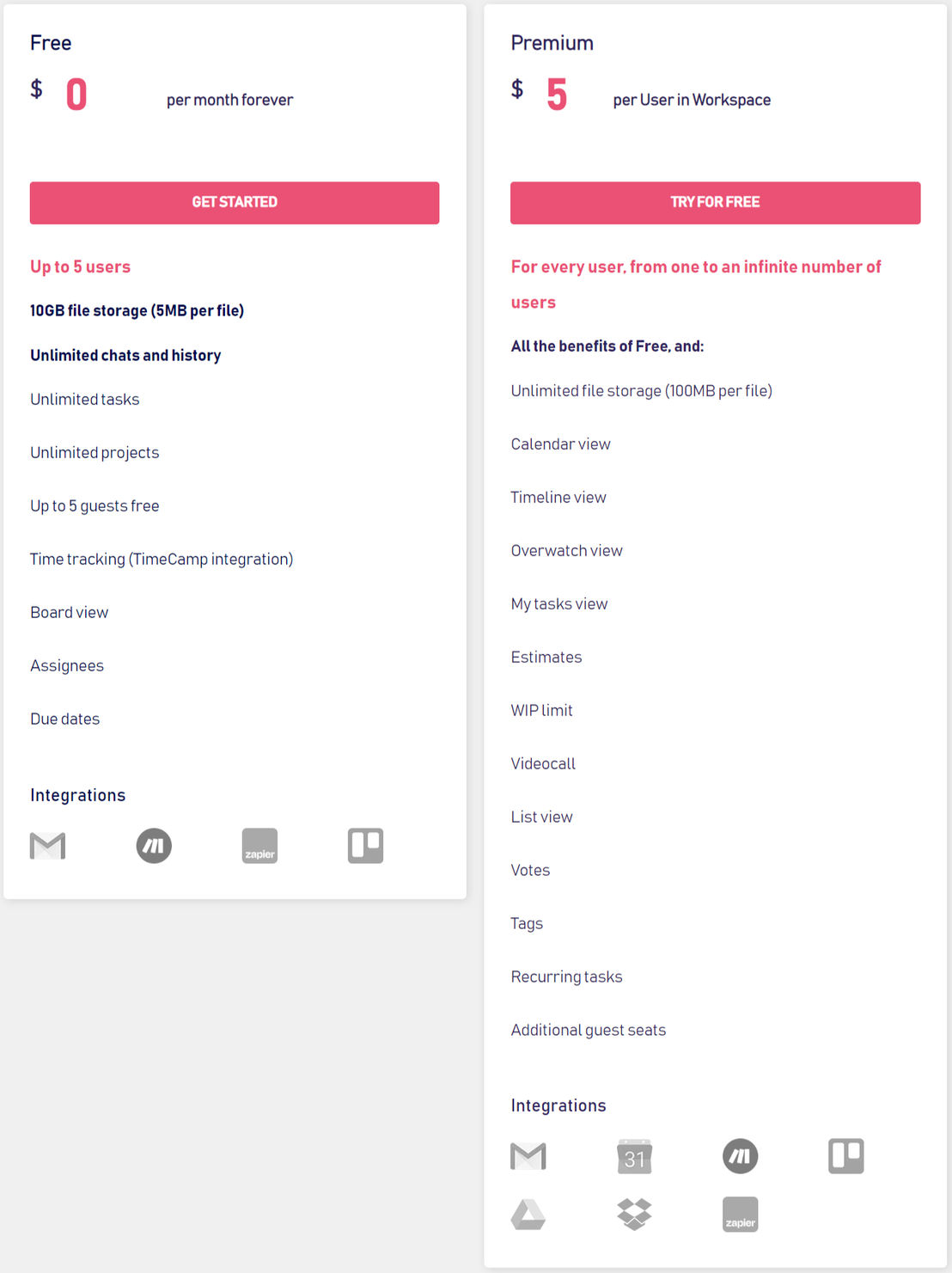 HeySpace pricing 1