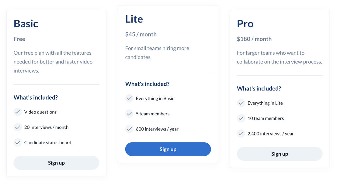 HireStack pricing 1