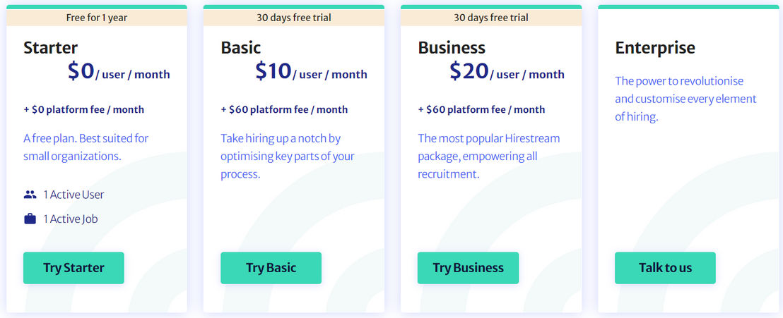 Hirestream pricing 1
