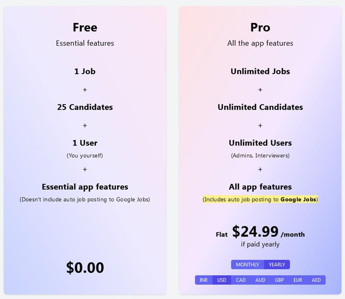 hire.win screenshot 1