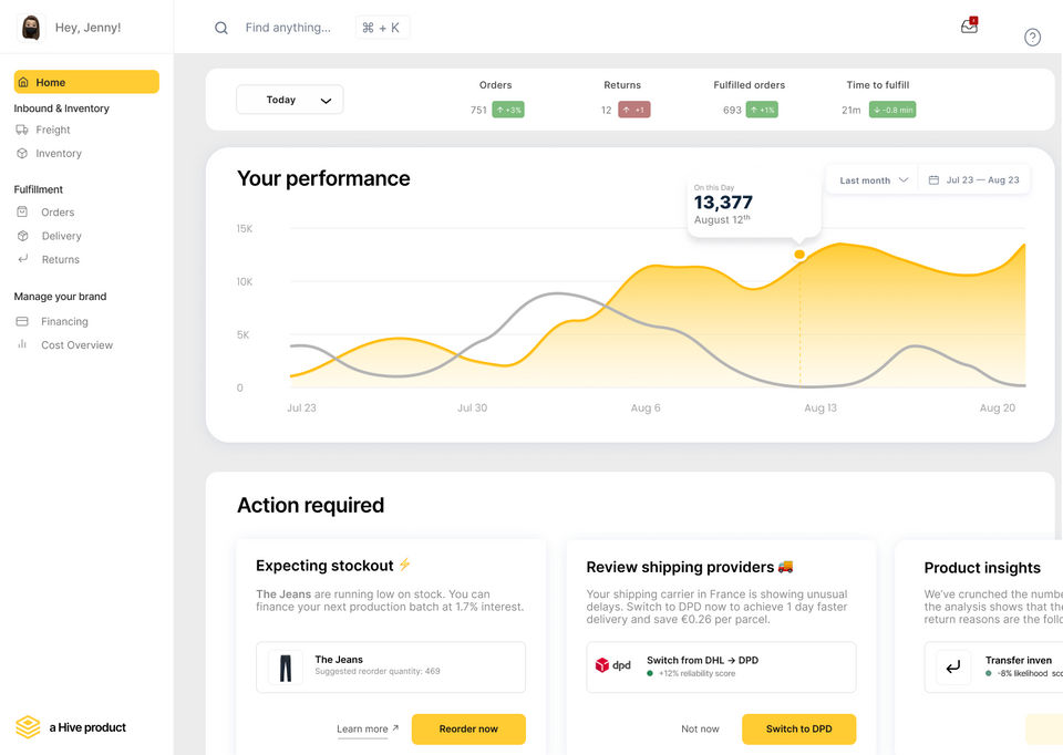 Hive screenshot 1
