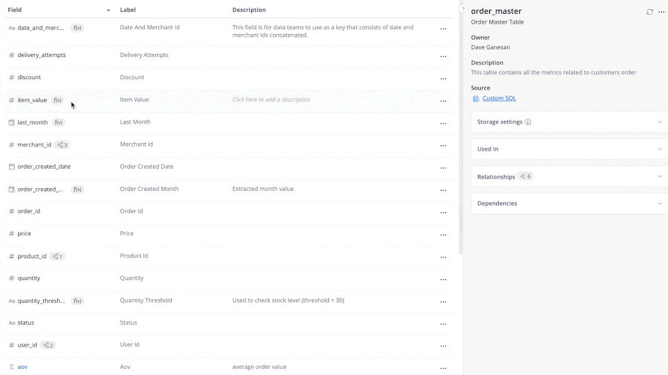 Holistics screenshot 1