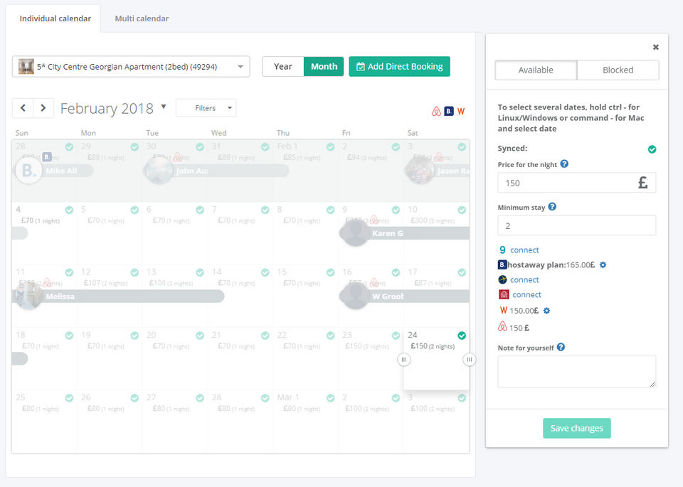 Hostaway screenshot 4