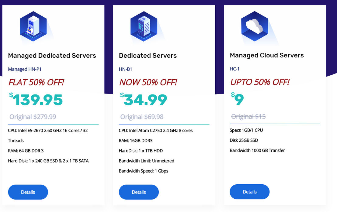 HostNoc pricing 1