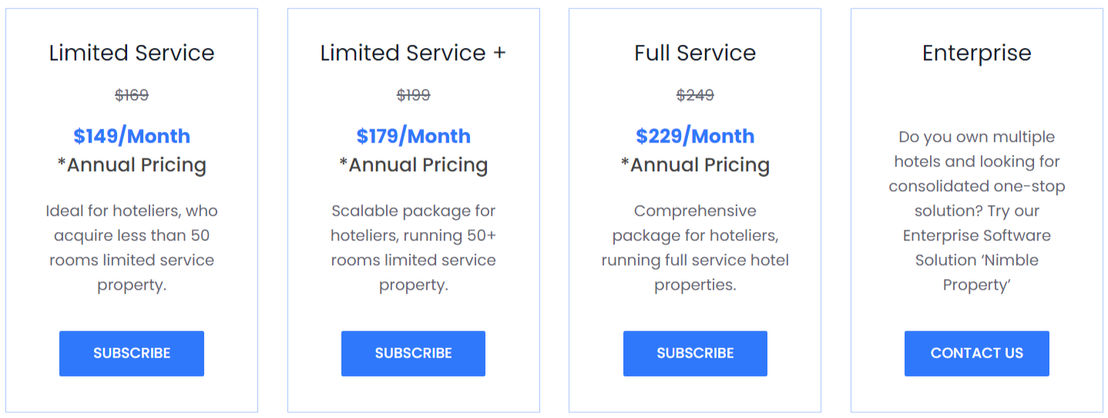 Hotelier Books pricing