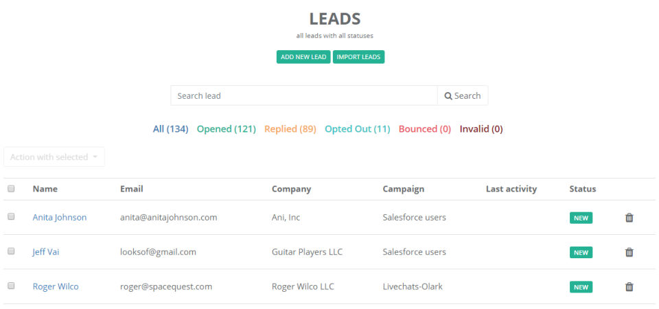Hotter Leads screenshot 2