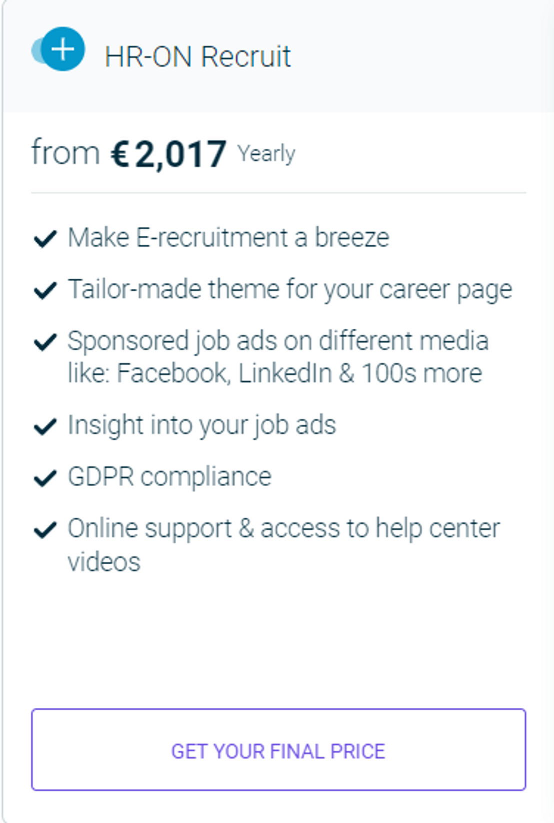 HR-ON Recruit pricing 1
