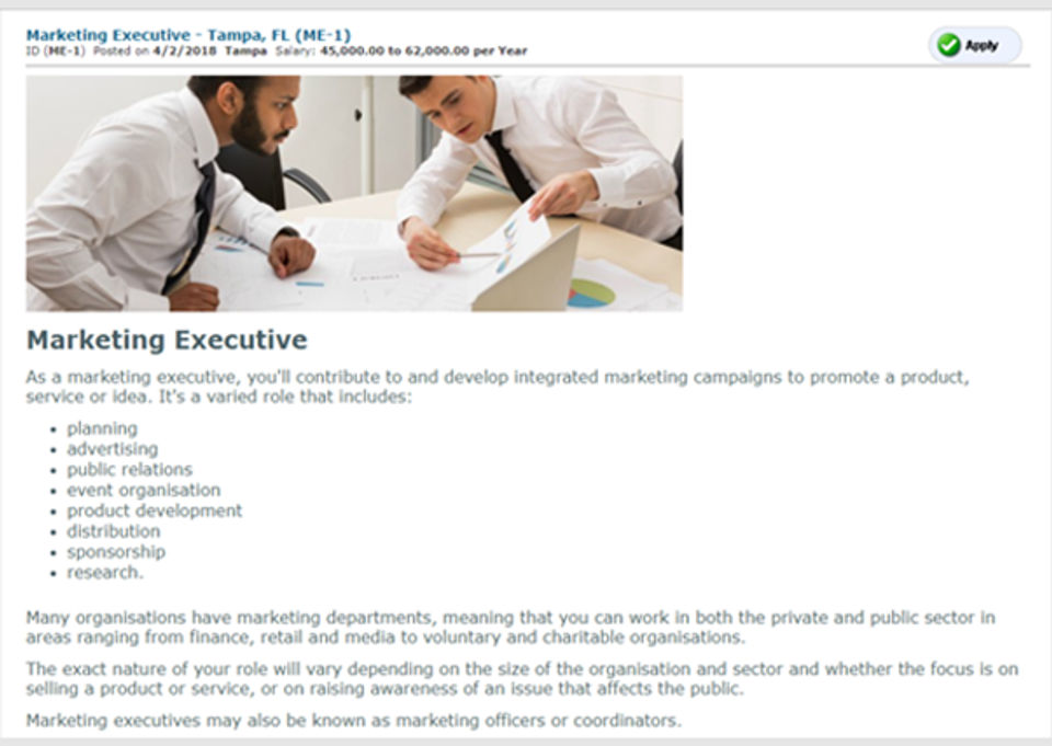 HRweb screenshot 2