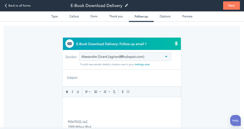 Hubspot Marketing Hub screenshot 4