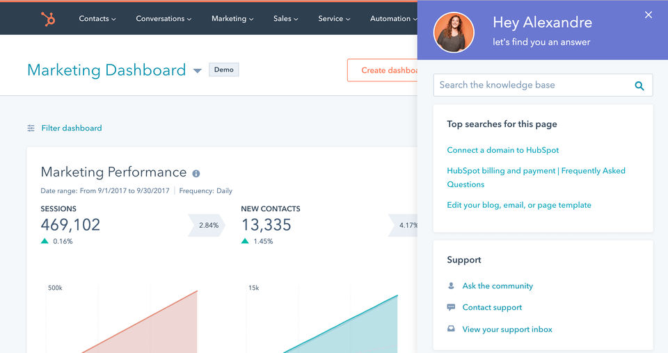 Hubspot Marketing Hub screenshot 3