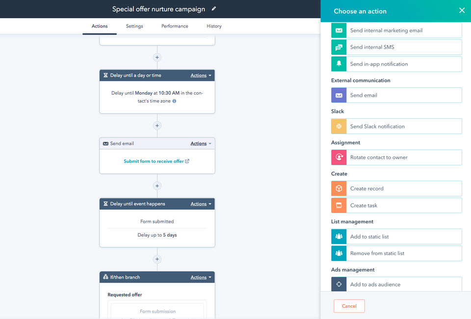 Hubspot Marketing Hub screenshot 1