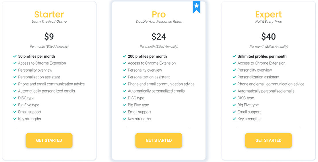 Humantic AI pricing 1