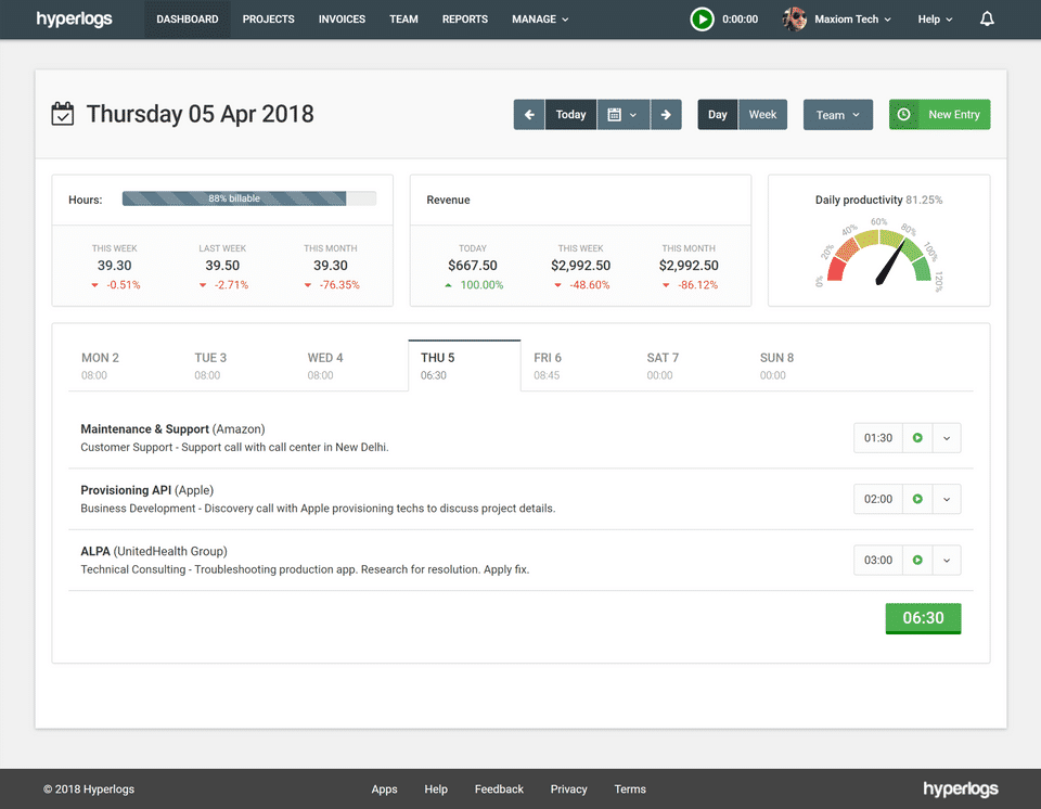 Hyperlogs screenshot 3