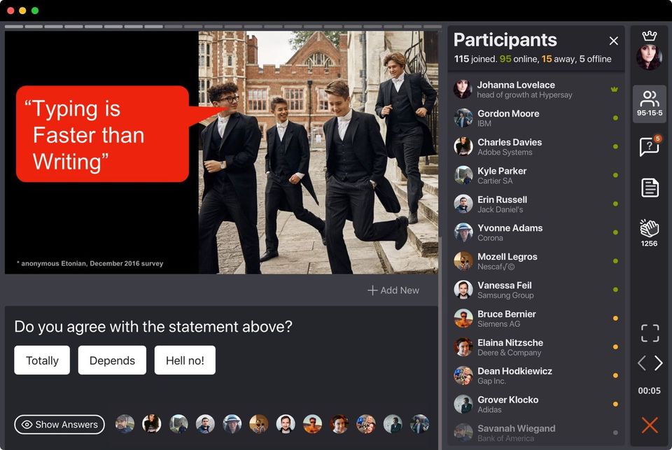 Hypersay screenshot 4