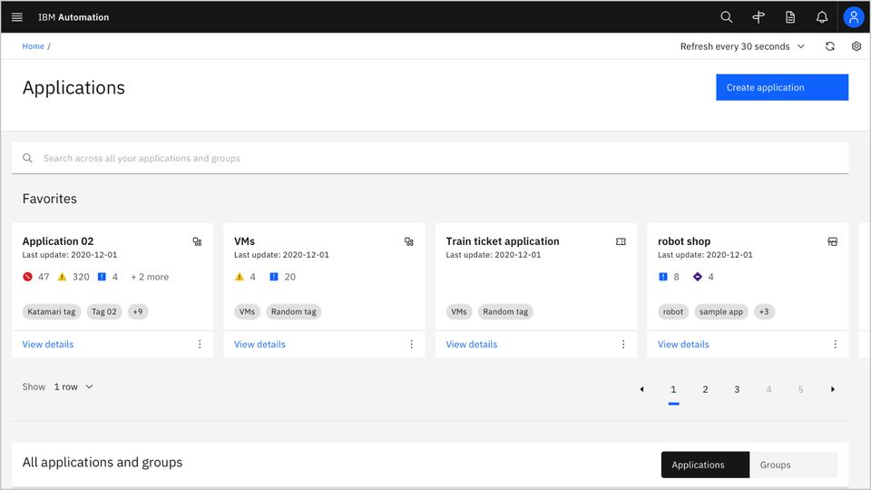 IBM Cloud Pak for Watson AIOps screenshot 4