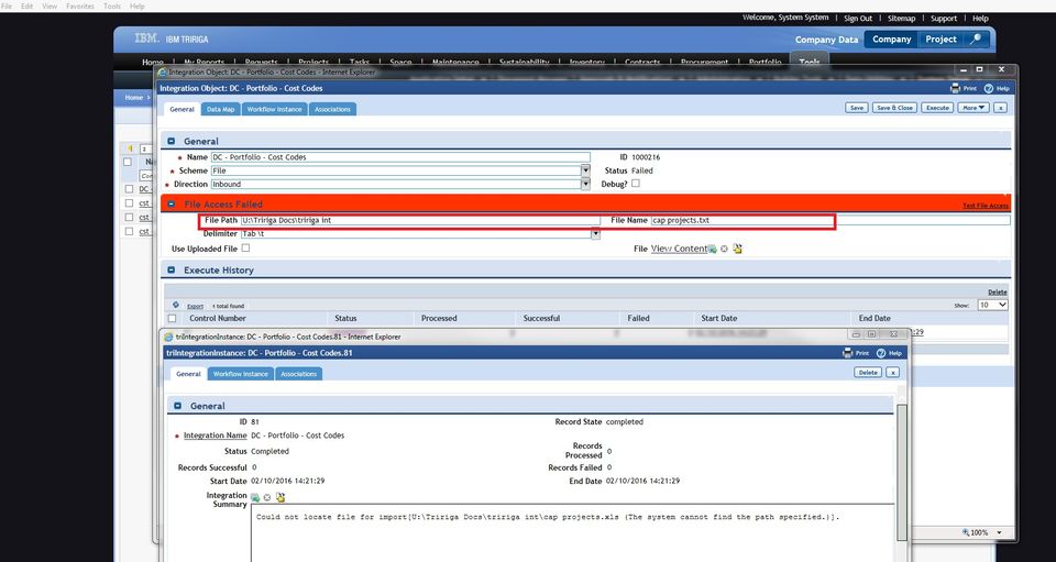 IBM TRIRIGA screenshot 1
