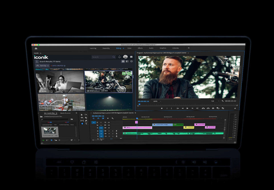 iconik screenshot 1