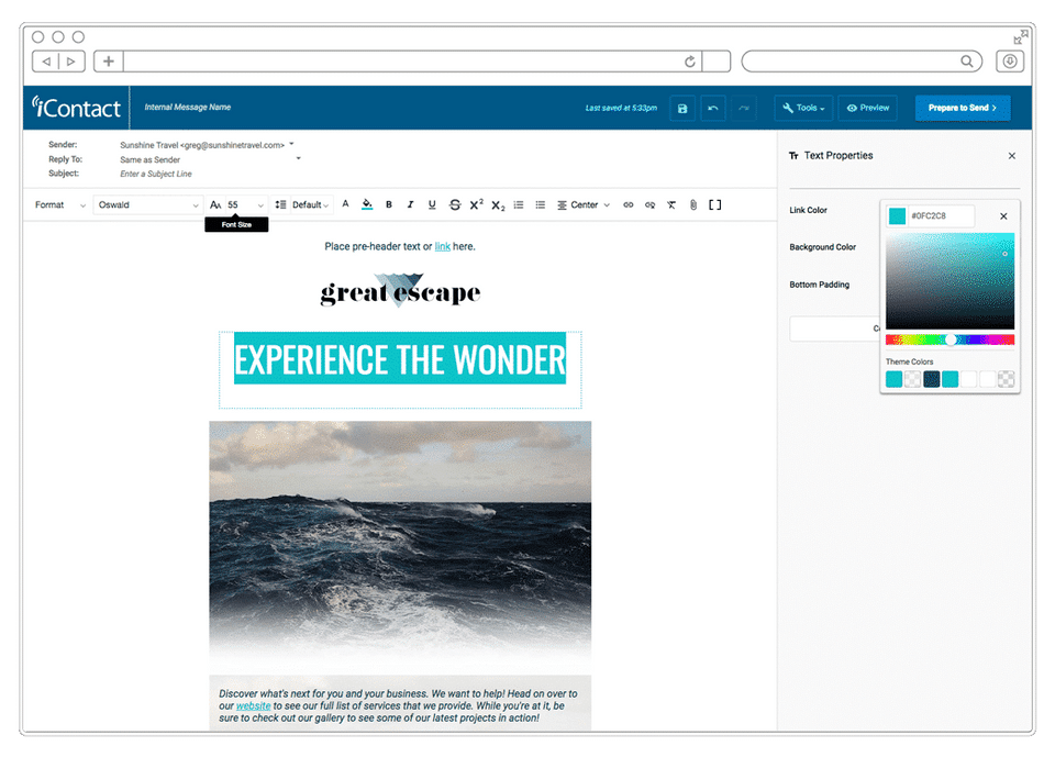 iContact screenshot 3