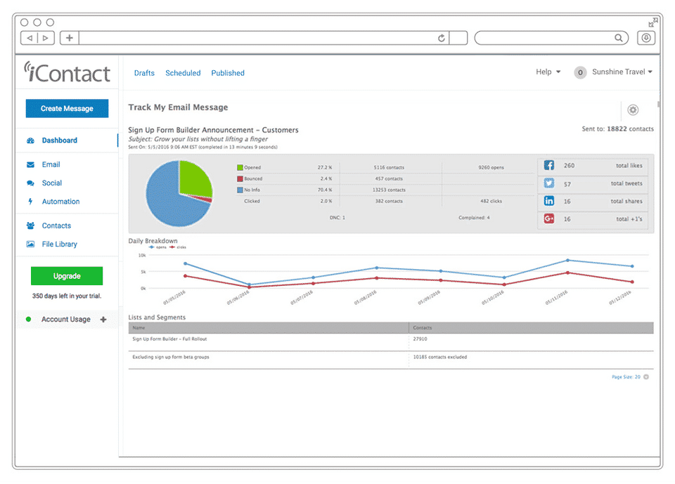 iContact screenshot 4