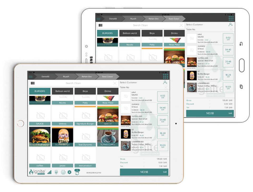 Ignite POS screenshot 2